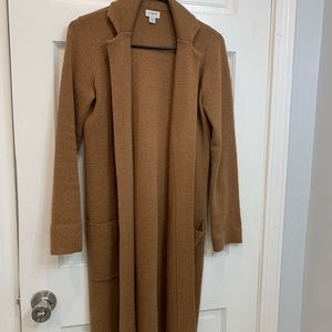 Jcrew Camel Coatigan size xxs $60